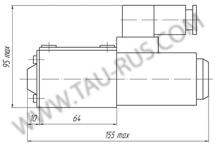 Габаритные размеры 1РЕ6 573Е (ПЕ6 573Е) Габаритные размеры 1РЕ6 573Е (ПЕ6 573Е)