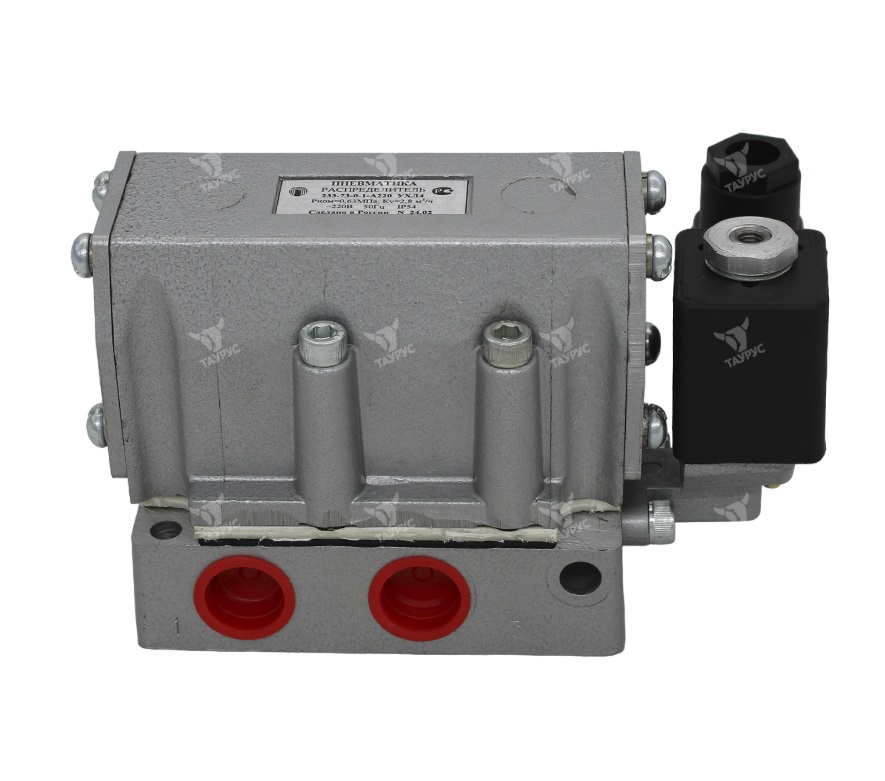 Пневмораспределитель с электромагнитным управлением 5РМ Пневмораспределитель с электромагнитным управлением 5РМ
