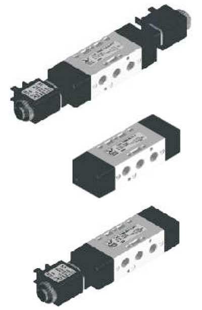 Распределители с электропневматическим управлением. Серия T488 СуперЭконом. Присоединение G1/8 Распределители с электропневматическим управлением. Серия T488 СуперЭконом. Присоединение G1/8