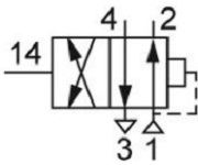 Схемное обозначение В63-25А-01 Схемное обозначение В63-25А-01