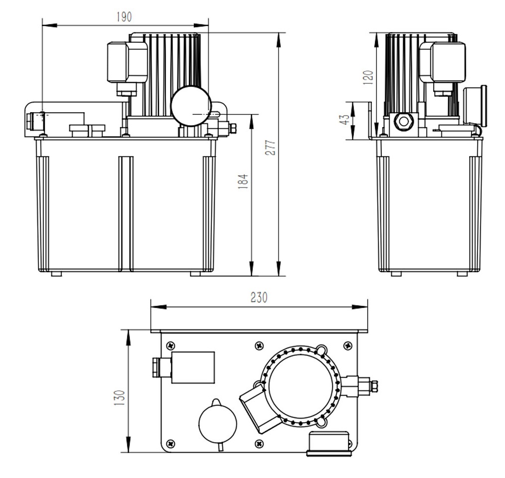 Станция смазочная И-СЭ-2,5/0,5 Станция смазочная И-СЭ-2,5/0,5