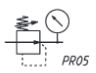 PR05 - регулятор без сброса давления, со встроенным манометром PR05 - регулятор без сброса давления, со встроенным манометром