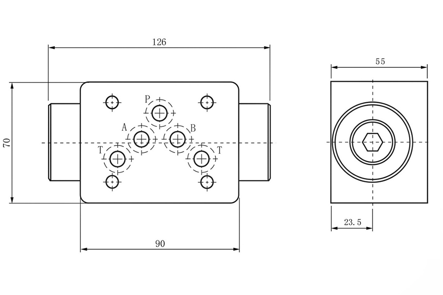 Габаритные размеры гидрозамков ГЗМ Ду=10 мм Габаритные размеры гидрозамков ГЗМ Ду=10 мм