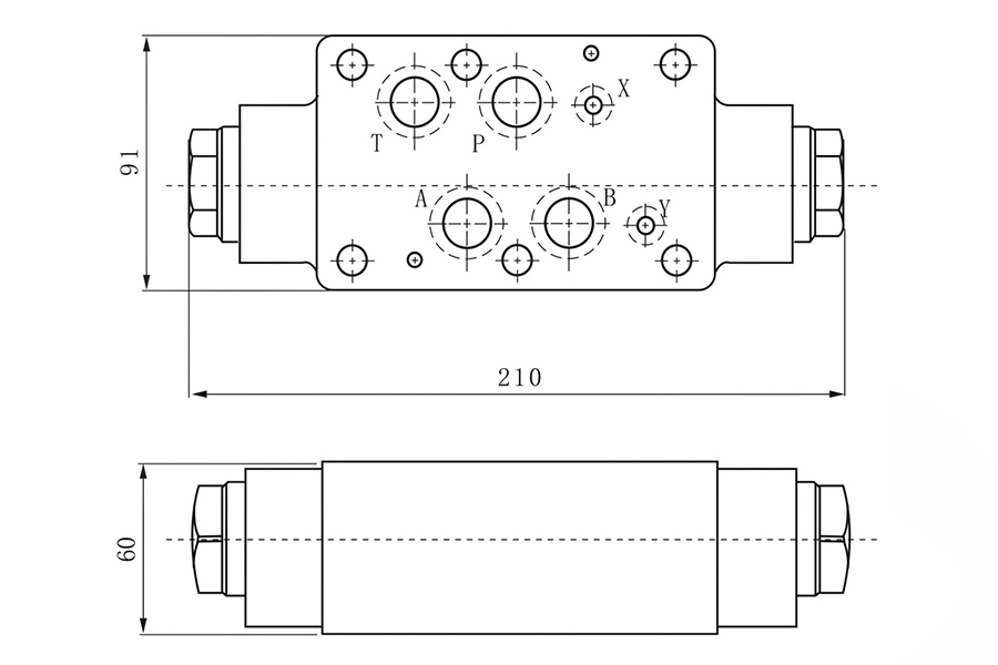 Габаритные размеры гидрозамков ГЗМ Ду=16 мм Габаритные размеры гидрозамков ГЗМ Ду=16 мм