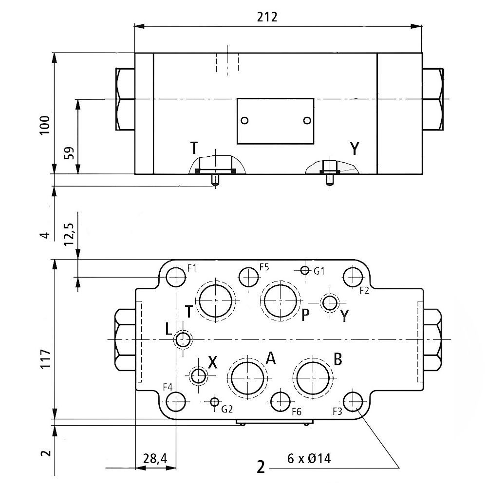 Габаритные размеры гидрозамков ГЗМ Ду=20 мм Габаритные размеры гидрозамков ГЗМ Ду=20 мм