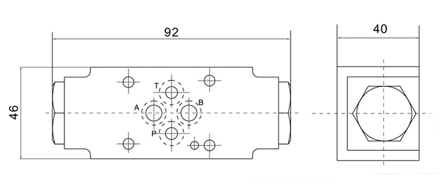 Габаритные размеры гидрозамков ГЗМ Ду=6 мм Габаритные размеры гидрозамков ГЗМ Ду=6 мм