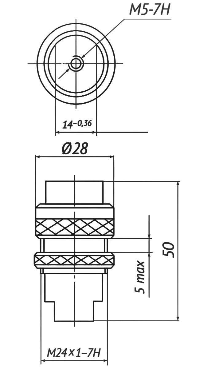 Габаритные и присоединительные размеры индикатора давления П-ИД-1 Габаритные и присоединительные размеры индикатора давления П-ИД-1