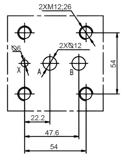 Присоединительные размеры МКПВ-10/3С Присоединительные размеры МКПВ-10/3С
