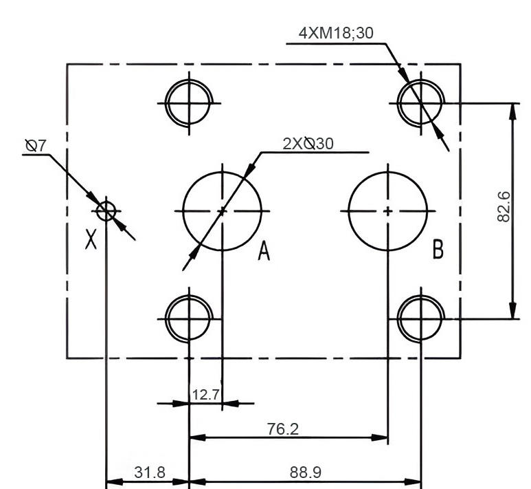 Присоединительные размеры МКПВ-32/3С Присоединительные размеры МКПВ-32/3С