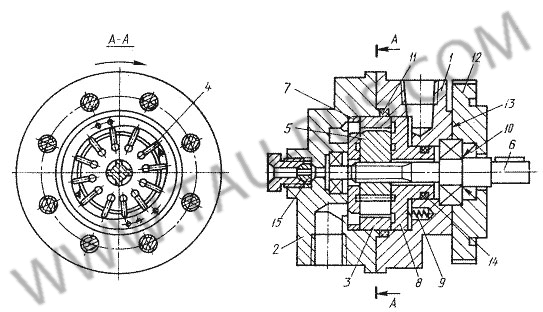 Устройство насосов БГ12-4 Устройство насосов БГ12-4